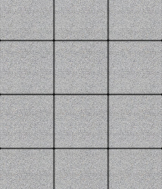 Тротуарная плитка КВАДРАТ - Гранит Белый